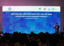 Diễn đàn xúc tiến xuất khẩu thịt lợn Việt Nam 2017